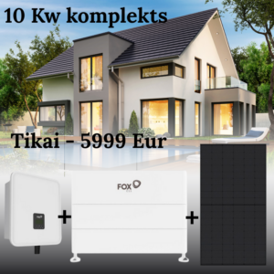 10 Kw Saules paneļu komplekts