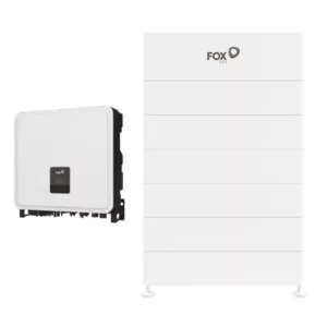 Foxess 15 Kw Hibrīda inventors ar akulumatoriem (17,28 Kwh)